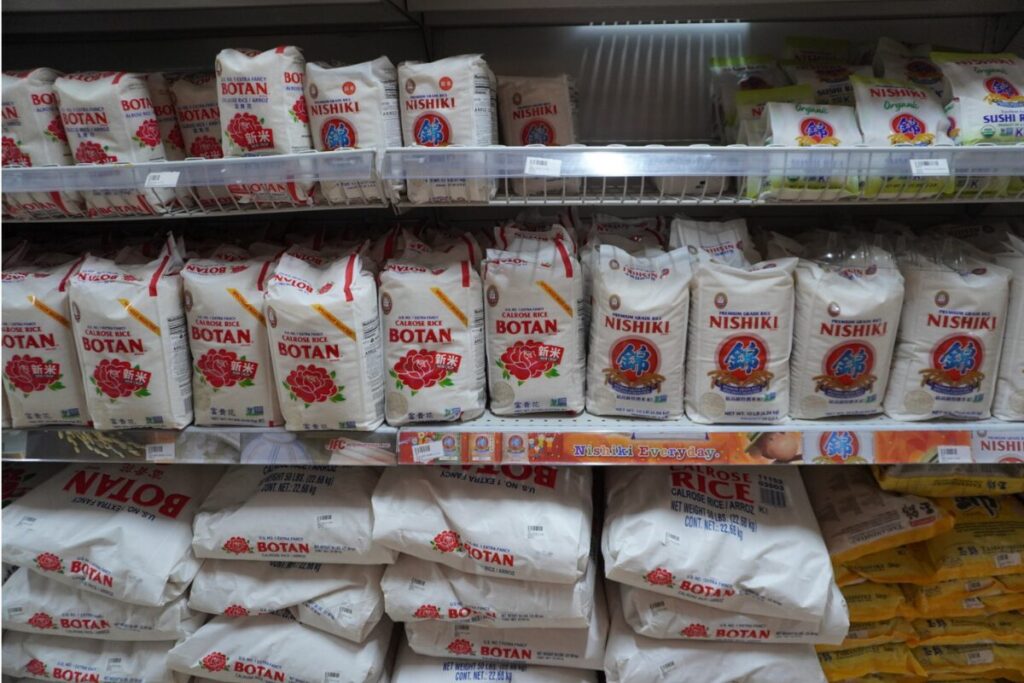 ミカサコメ売り場