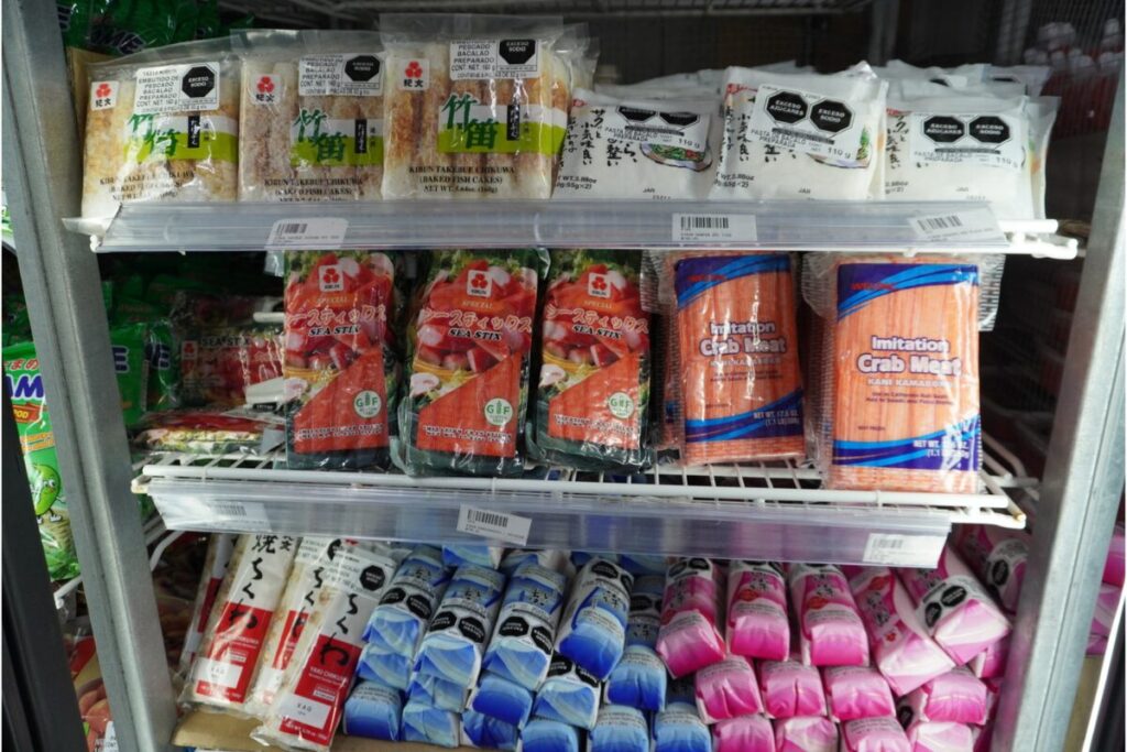 ミカサ日本食材売り場