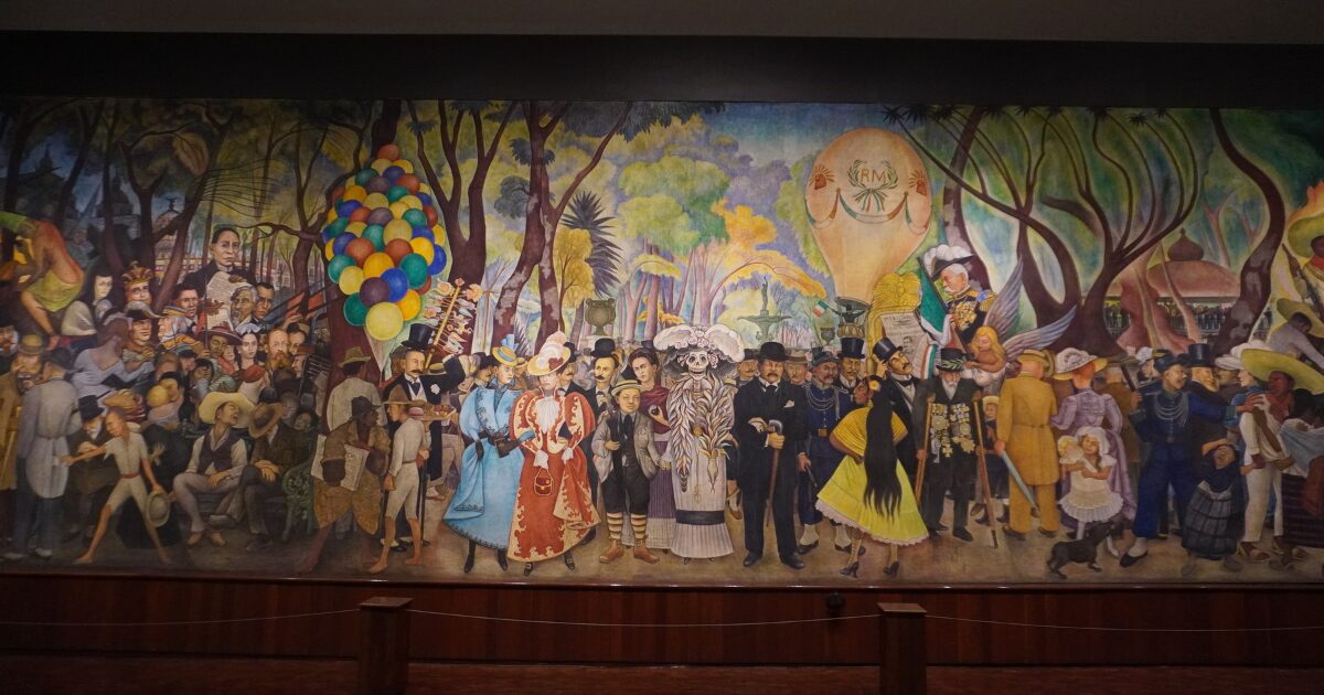 美術館】ディエゴ・リベラ壁画館｜1枚の壁画に刻まれたメキシコ400年の